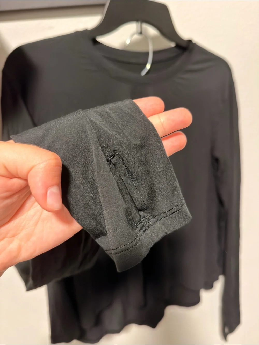 Lululemon Modal Relaxed Fit Lounge Long Sleeve Black